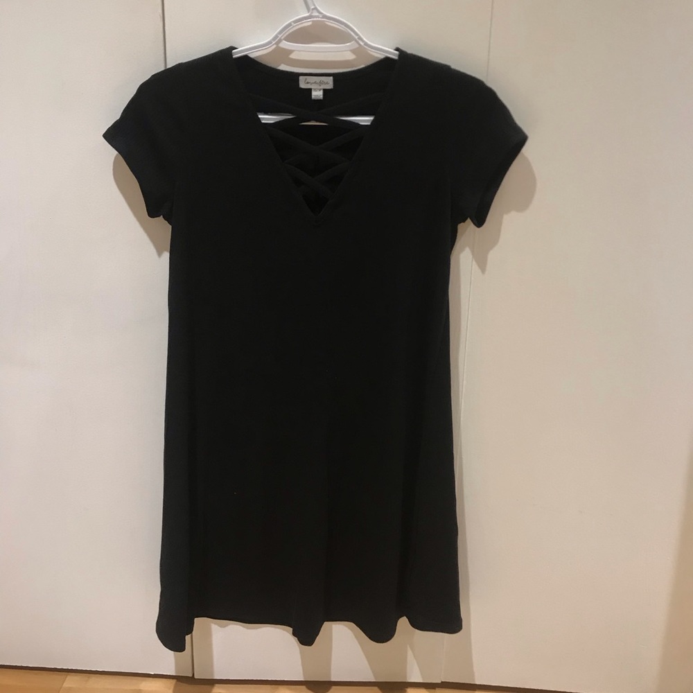 Love fire T-shirt Dress